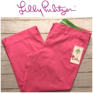❌SOLD❌ Lilly Pulitzer White Label NWT capris, 12
